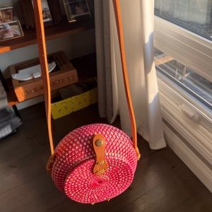 Bamboo beach bag